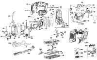 DeWalt DCS334 Jigsaw TYPE 10 Spare Parts